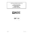 ACEC SBF110 Manual de Usuario