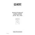 ACEC ML1020 Manual de Usuario